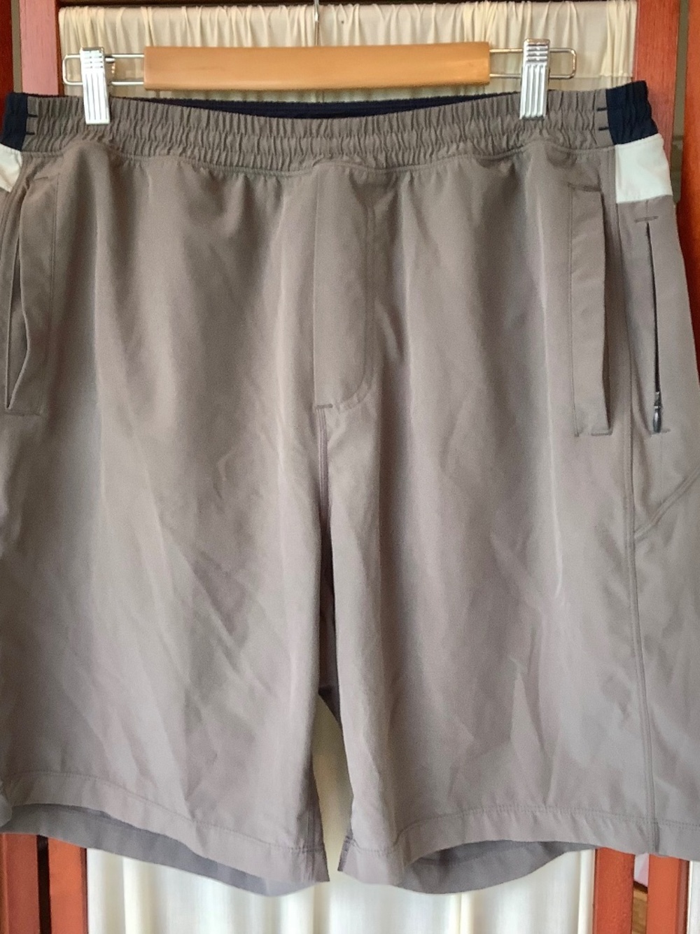 Birddogs Men’s Classic Swim Trunks‎ Gray Lined Size XXL